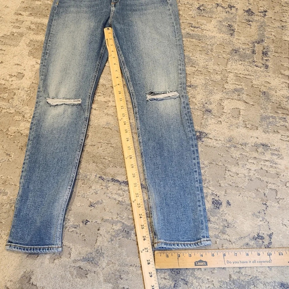 Rag & Bone Nina Tulsa Highrise Skinny Medium Wash Jeans size 29 stretch - Picture 9 of 16